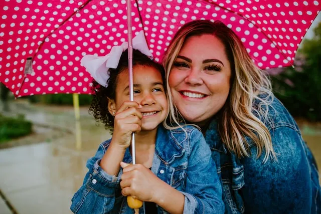 Mommy and daughter